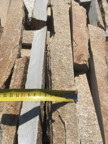 Горбушка златолит золотистый для облицовки купить в Грозном