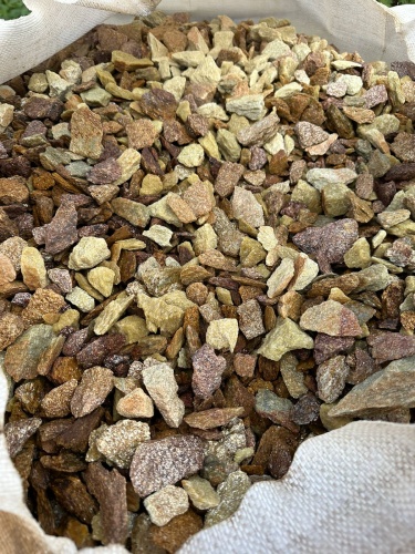 Златолит персиковый декоративная каменная крошка купить в Грозном