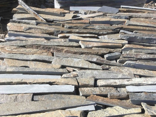 Горбушка златолит мультиколор для облицовки купить в Грозном