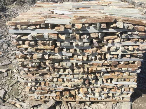 Горбушка златолит золотистый для облицовки купить в Грозном